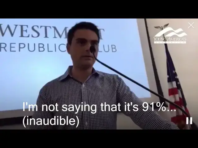 'Video thumbnail for Ben Shapiro Watches as SJW Drowns in Her Own Nonsense Over White Privilege'
