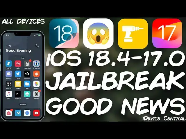 'Video thumbnail for iOS 18.4 - 17.0 Jailbreak Good News (All Devices): Apple SCREWED UP! Older Vulnerability NOT Patched'