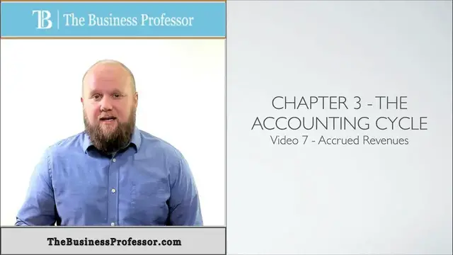 'Video thumbnail for Accrued Revenues - Financial Accounting'