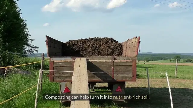 'Video thumbnail for What To Do With Horse Manure?'
