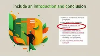 'Video thumbnail for IELTS FREE Essay Check: Include an introduction and conclusion'