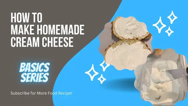 'Video thumbnail for How To Make Cream Cheese Homemade// Basics // Jeni Gough'
