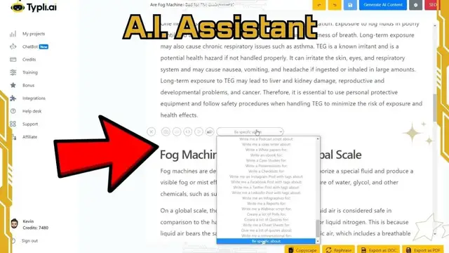 'Video thumbnail for WoW! Affordable AI Writing Assistant Review - Jasper Alternative [ Typli AI ]'