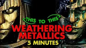 'Video thumbnail for How to Paint real Verdigris, Rust & Moss on Miniatures - Super Easy with Dirty Down'