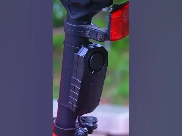 'Video thumbnail for Wsdcam Bike and Motorcycle Remote Alarm #shorts #ytshorts'
