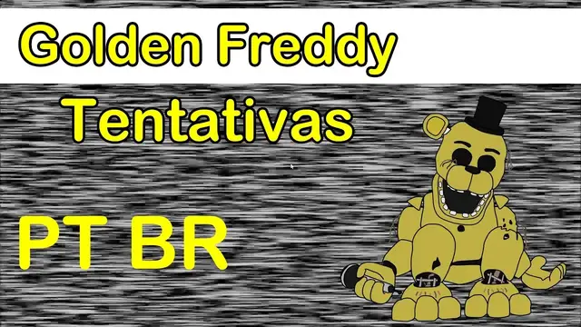 'Video thumbnail for Sister Location - Golden Freddy Tentativas V hard - PT BR - Custom Night Parte 24'