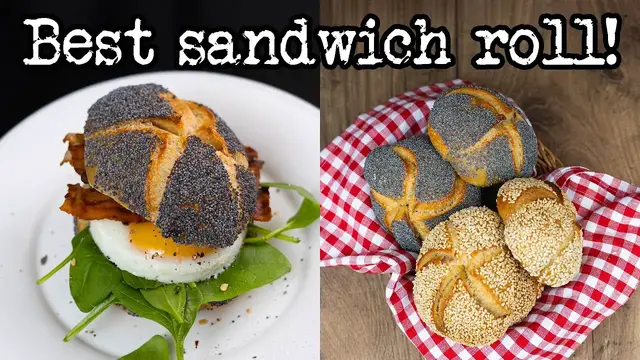 'Video thumbnail for Amazing Sourdough Kaiser Rolls | Best recipe | Foodgeek Baking'