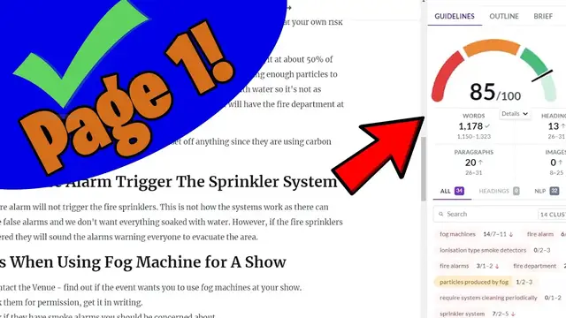 'Video thumbnail for How to Write an SEO Optimized Blog Post Ranking 1st Page!'