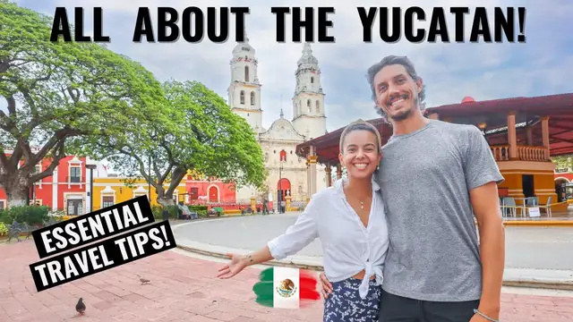 'Video thumbnail for EVERYTHING YOU NEED TO KNOW ABOUT VISITING THE YUCATAN PENINSULA! 🇲🇽 Budget, sights, foods & more!'