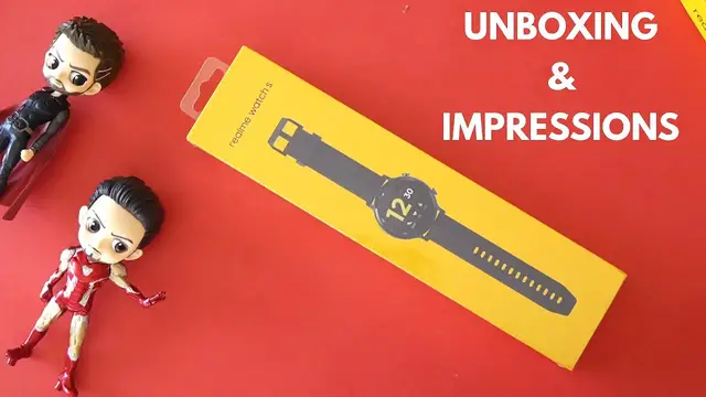 'Video thumbnail for realme Watch S Unboxing & Comparison Watch S vs Watch'