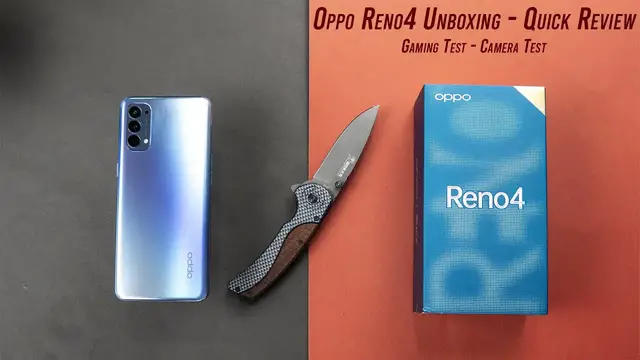 'Video thumbnail for OPPO Reno 4 Quick Unboxing & Review ⚡| Gaming & Camera Tests'