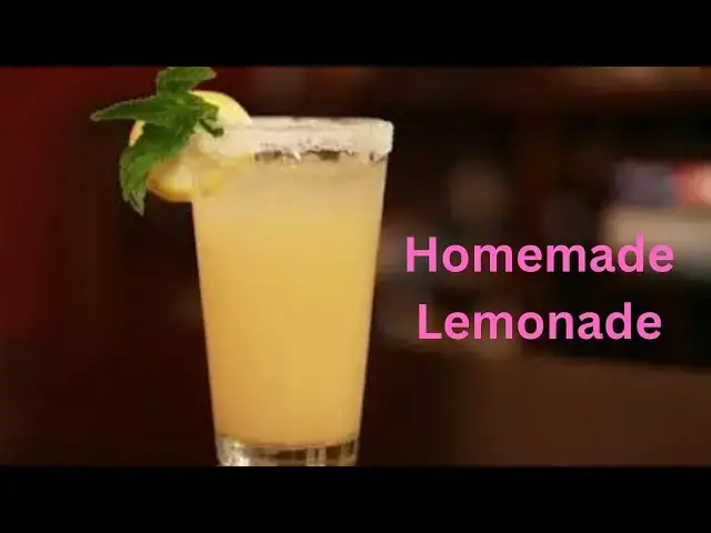 'Video thumbnail for Incredible Homemade Lemonade'