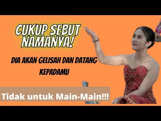 'Video thumbnail for ilmu pelet jarak jauh II CUKUP PANGGIL NAMANYA DAN PEJAMKAN MATA !! mantra pelet pengasihan'