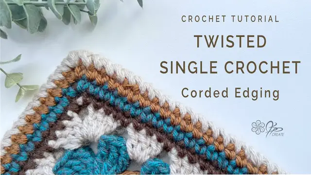 'Video thumbnail for Creative Edgings: Twisted Single Crochet'