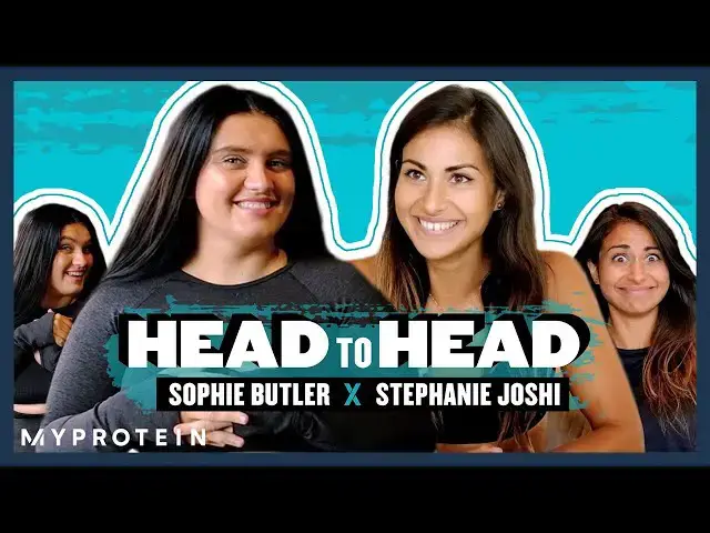 'Video thumbnail for @nuttyfoodiefitness ​x @sophjbutler Battle It Out Fitness Challenges | Head To Head | Myprotein'