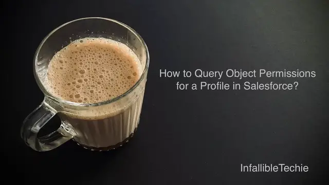 'Video thumbnail for Query Object Permissions for a Profile in Salesforce'