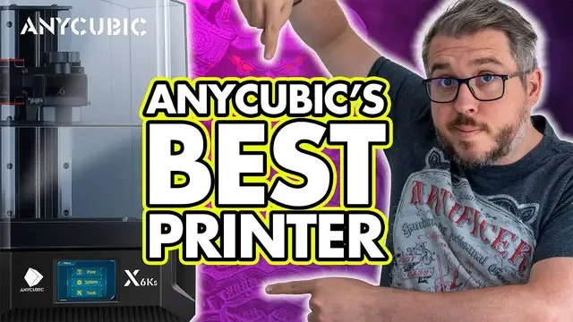 'Video thumbnail for Anycubic Photon Mono X 6Ks Review - Better than any M5 printer'
