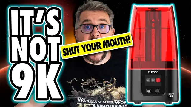 'Video thumbnail for Elegoo Mars 4 9k Review - Don't Believe THEIR LIES!'