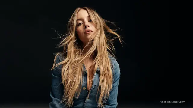 'Video thumbnail for Sydney Sweeney’s American Eagle divides internet: tone-deaf or anti-woke?'