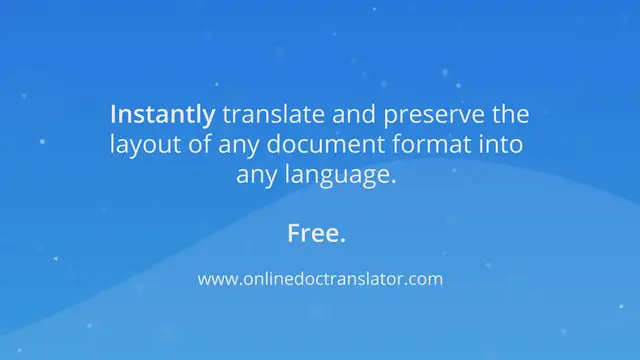 'Video thumbnail for Doc Translator Guide: How do I use Doc Translator?'