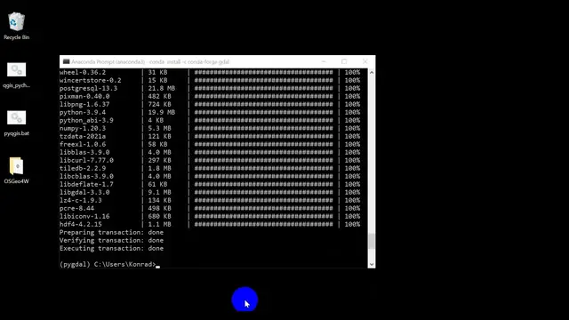 'Video thumbnail for Install GDAL for Python with Anaconda'