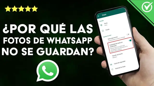 'Video thumbnail for ¿Por qué las fotos de WHATSAPP no se guardan en la galería y qué hacer?'