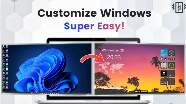 'Video thumbnail for One SIMPLE Program CAN Transform Your Windows LOOK!'