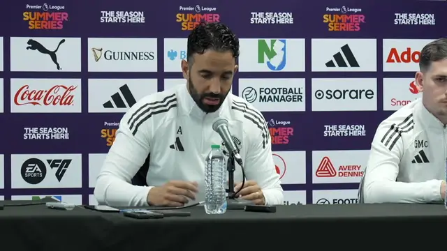 'Video thumbnail for Garnacho, Sancho and Antony could still have Man U future says Amorin ahead of U.S. tour'
