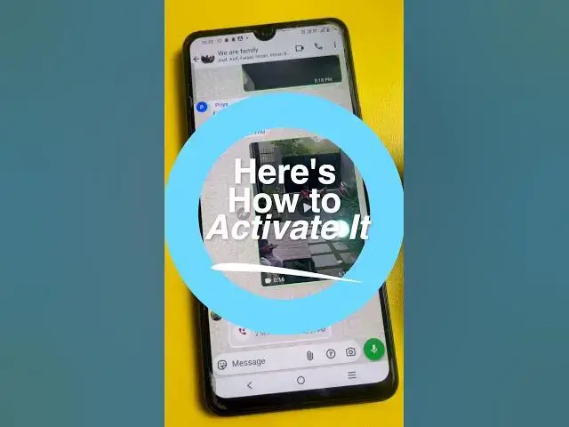 'Video thumbnail for Here's How to use Voice chat Feature in WhatsApp'
