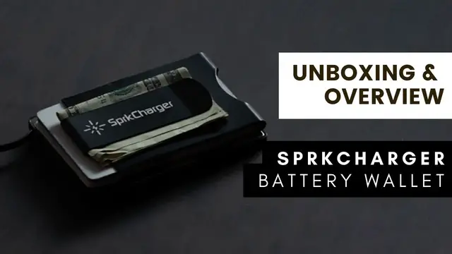 'Video thumbnail for SprkCharger Battery Wallet [Unboxing & Overview]'
