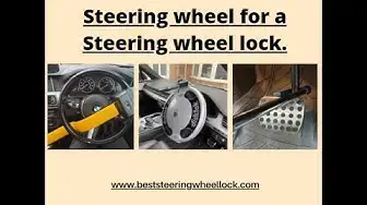 'Video thumbnail for How to measure a steering wheel for a steering wheel lock.'