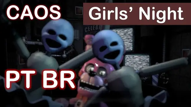 'Video thumbnail for Sister Location Girls' Night Processo de aprendizagem - PT BR - Custom Night Parte 8'