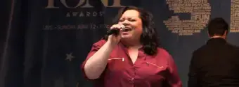 'Video thumbnail for WAITRESS' Keala Settle Belts it Out at Stars in the Alley!'