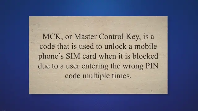 'Video thumbnail for What is MCK?'