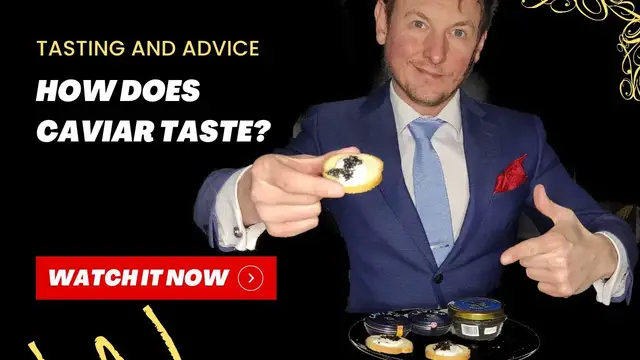 'Video thumbnail for What does caviar taste like? How to eat? We tried 3 different caviars, toasts and spread!'