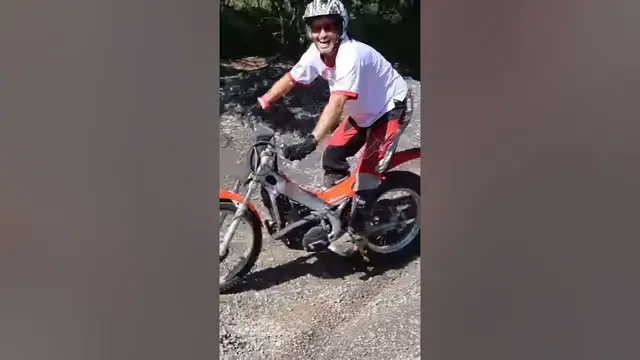 'Video thumbnail for Trails Bike: Beta Rev3 | Wheelie and Skills Practice #Shorts'