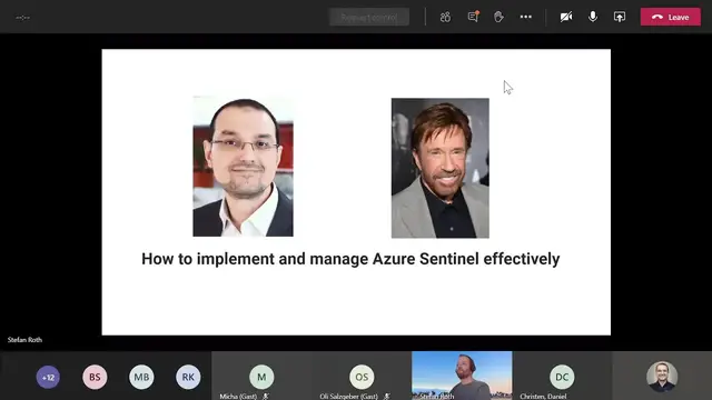 'Video thumbnail for Implement and manage Azure Sentinel effectively'