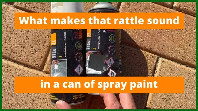'Video thumbnail for I find out what makes the rattle sound inside a can of spray paint'