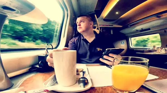 'Video thumbnail for VIRGIN TRAINS FIRST CLASS - London Euston to Liverpool Lime Street'