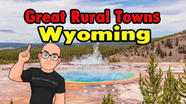 'Video thumbnail for Great Rural Towns in Wyoming to Retire or Buy Real Estate.'