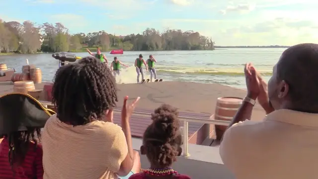 'Video thumbnail for Brickbeard's Watersport Stunt Show Highlights from Legoland Florida'