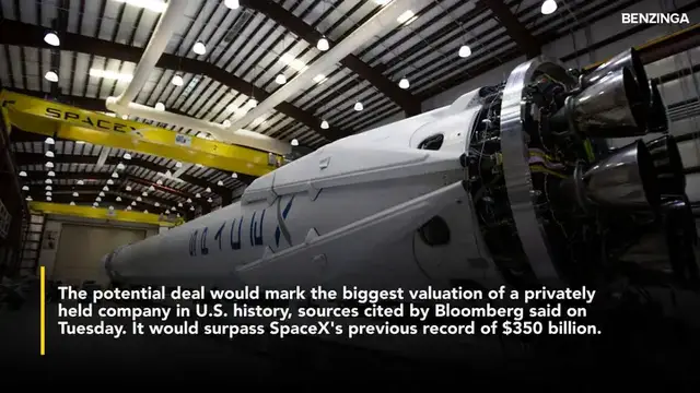 'Video thumbnail for Elon Musk's SpaceX Insider Share Sale Could Push Valuation To $400 Billion—Starlink Is The Rocket Fuel'