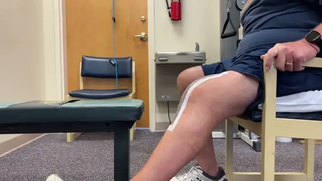 'Video thumbnail for 72 hours post op knee replacement range of motion. #TKRevision'