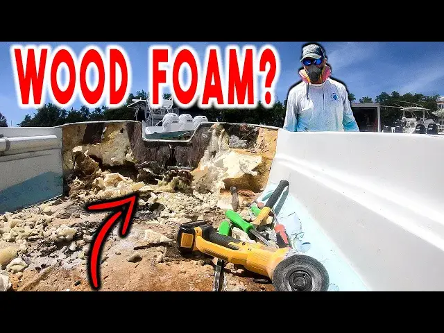 'Video thumbnail for Replacing A WOOD Boat Transom With FOAM!'