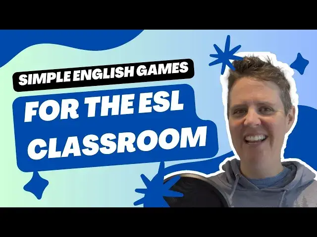 'Video thumbnail for Simple english games for the ESL classroom | No Prep Games'