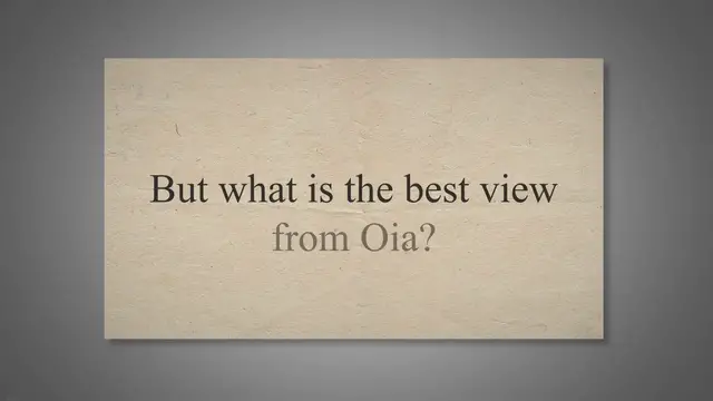 'Video thumbnail for What is the best view from Oia? Check out my favourite here'