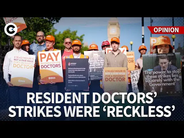 'Video thumbnail for What did the resident doctors' strikes in England achieve? | Opinion'