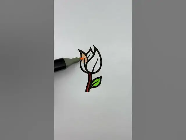 'Video thumbnail for Flower coloring #coloring #satisfyingcoloring #coloringbook #art #relaxingcoloring #coloringbookpage'