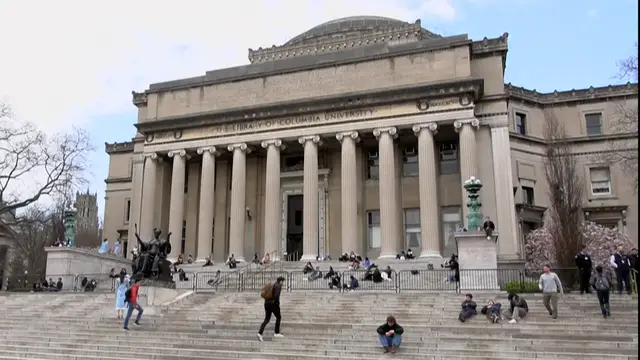 'Video thumbnail for Columbia University pays $221m to settle anti-Semitism claims'