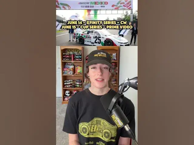 'Video thumbnail for #NASCAR Will Race in Mexico City in 2025'